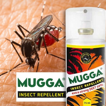 Jaka Mugga na komary - europejskie i tropikalne?