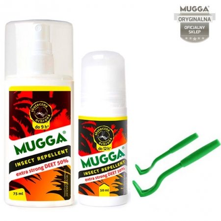 Mugga zestaw dla dorosłych + kleszczołapki