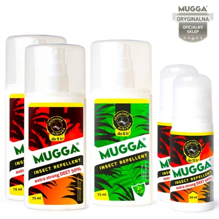 Mugga zestaw w tropiki XL na komary tropikalne