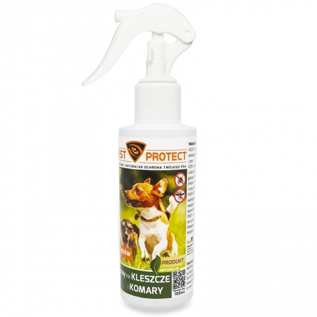 Środek dla psów przeciw kleszczom, komarom PEST PROTECT 100ml