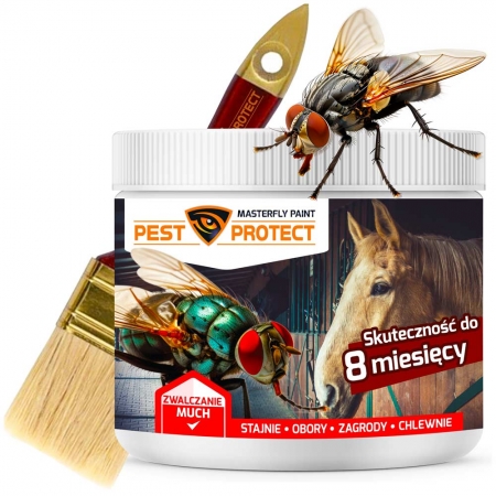 Sposób na muchy na wsi, preparat do obory PEST PROTECT