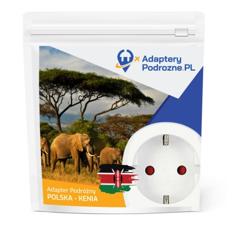 Adapter Podróżny Kenia, Przejściówka do Kenii