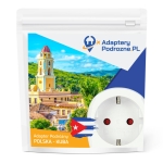 Adapter Podróżny Kuba, Przejściówka na Kubę